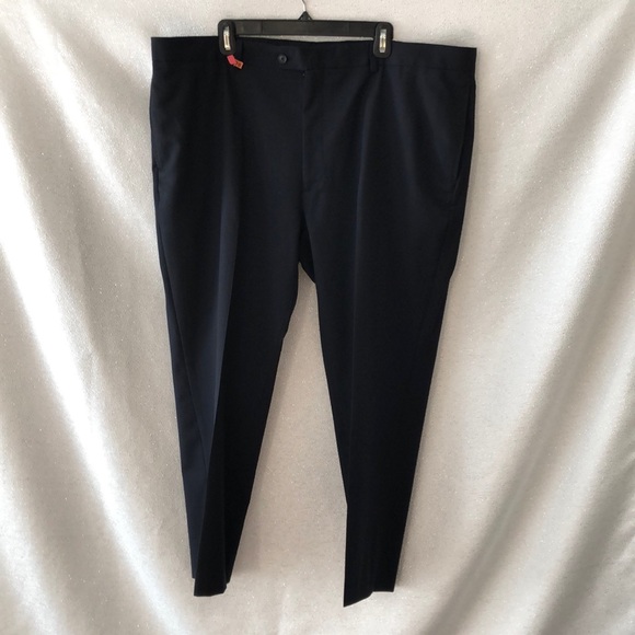 Navy Alfred Sung Dress Pants - Picture 3 of 8